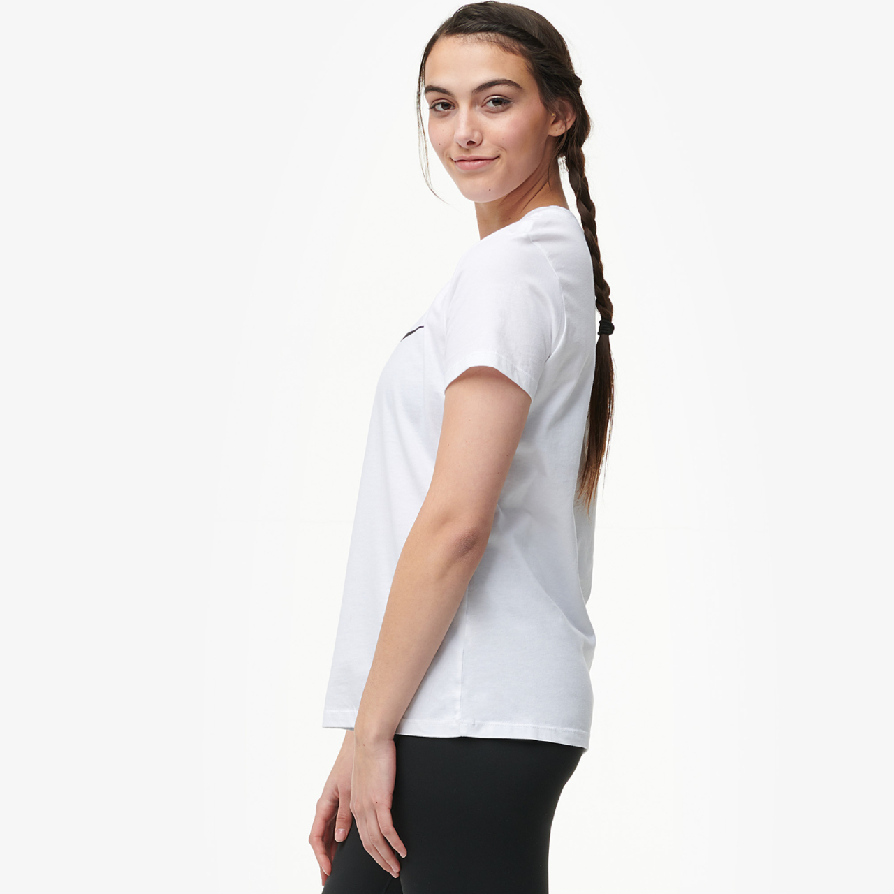 Nike Essential Icon Futura T-Shirt Image 4 of 8. Tap to open photo gallery.