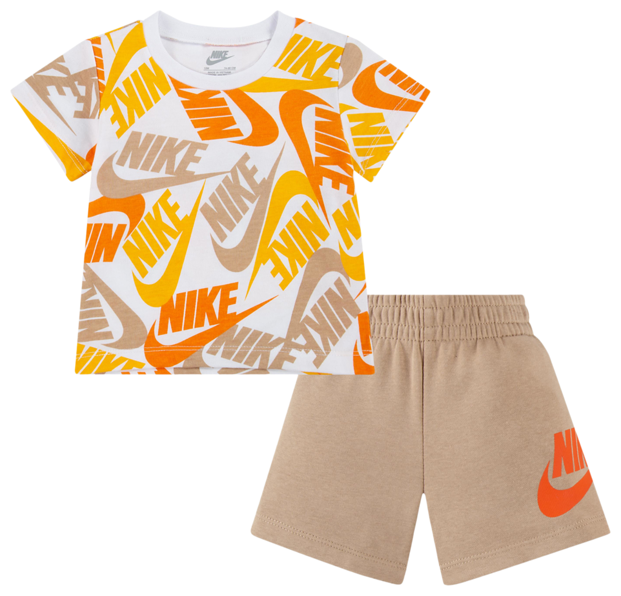 Nike NSW Futura Toss 2 Piece Shorts Set Image 1 of 4. Tap to open photo gallery.