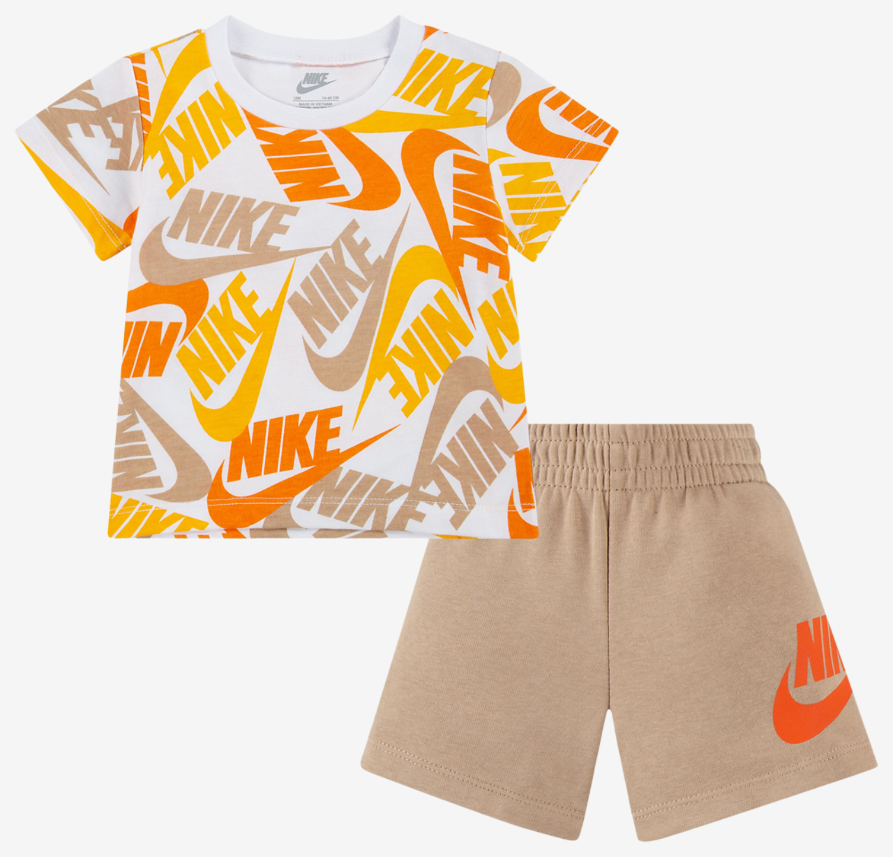Nike NSW Futura Toss 2 Piece Shorts Set Image 1 of 4. Tap to open photo gallery.
