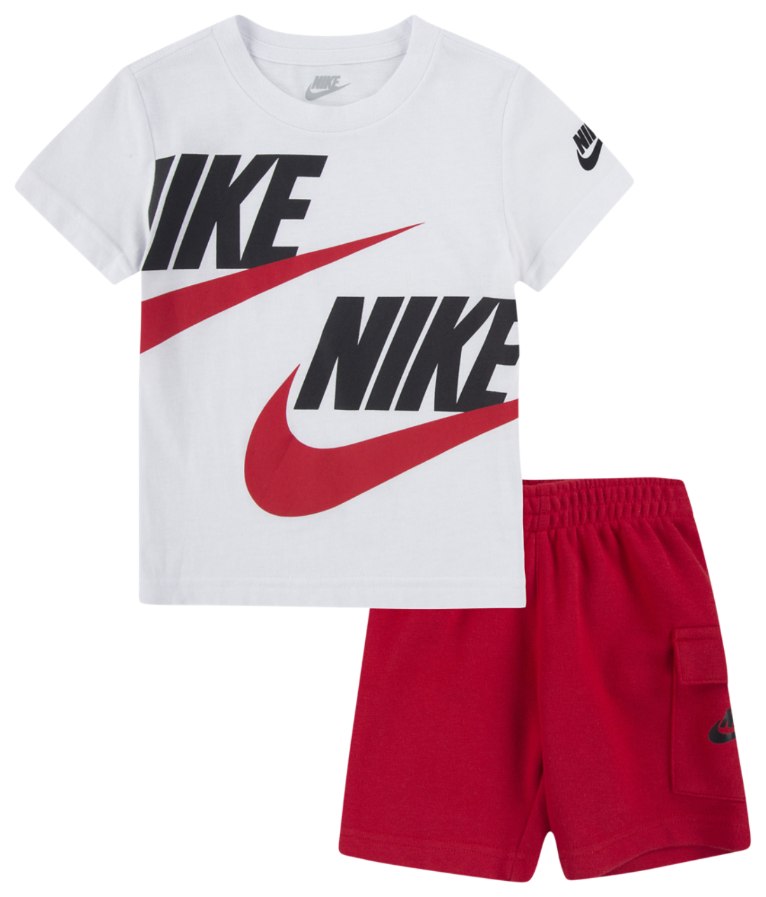 Nike NSW Cargo Shorts Set Image 1 of 6. Tap to open photo gallery.