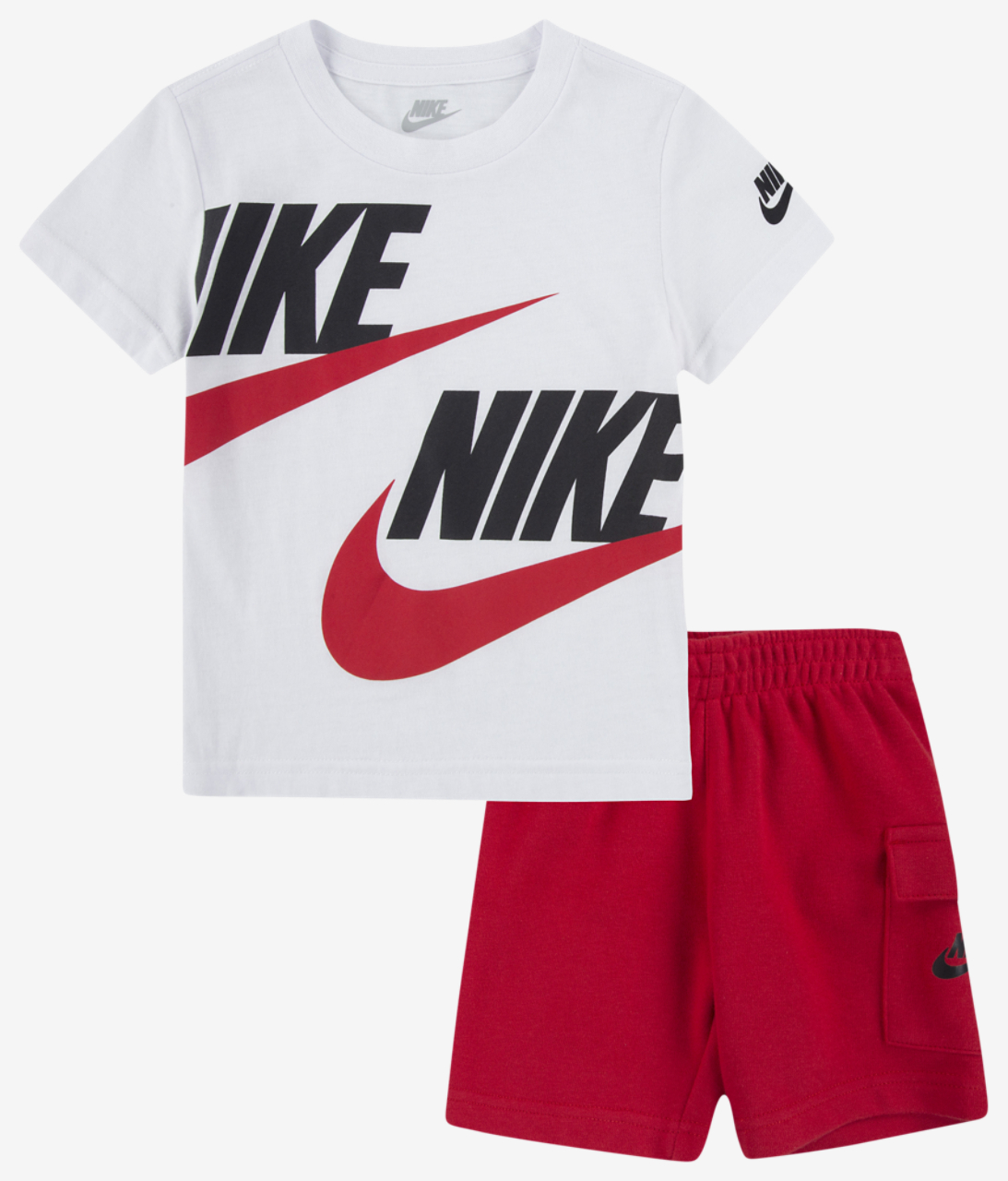 Nike NSW Cargo Shorts Set Image 1 of 6. Tap to open photo gallery.