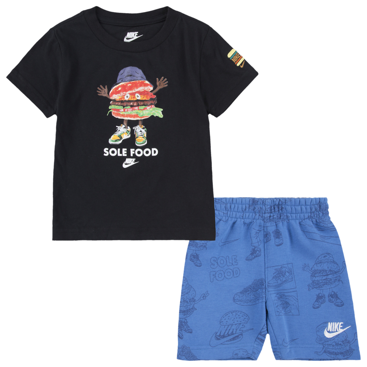 Nike Sole Food Shorts Set Image 1 of 5. Tap to open photo gallery.