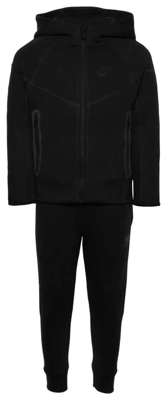 Nike Tech Fleece Hooded Full-Zip Set Image 1 of 4. Tap to open photo gallery.