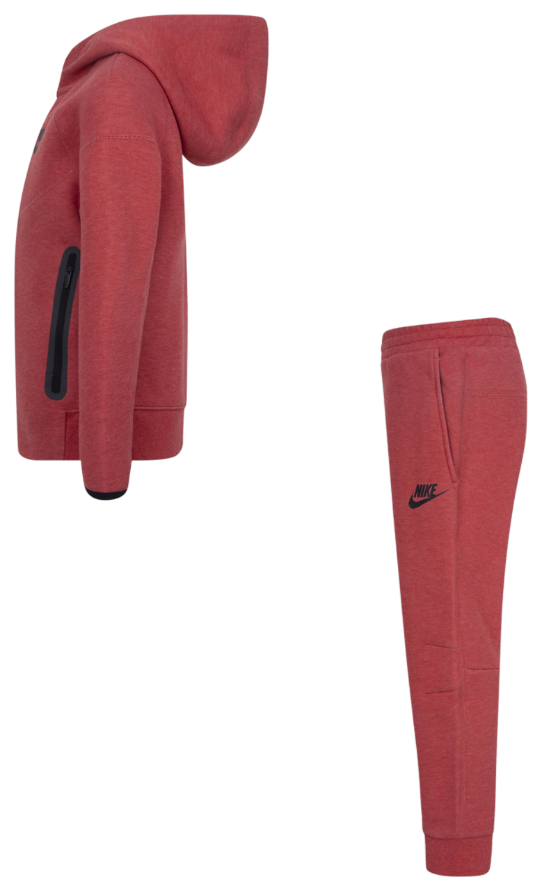 Nike Tech Fleece Hooded Full-Zip Set Image 8 of 8. Tap to open photo gallery.