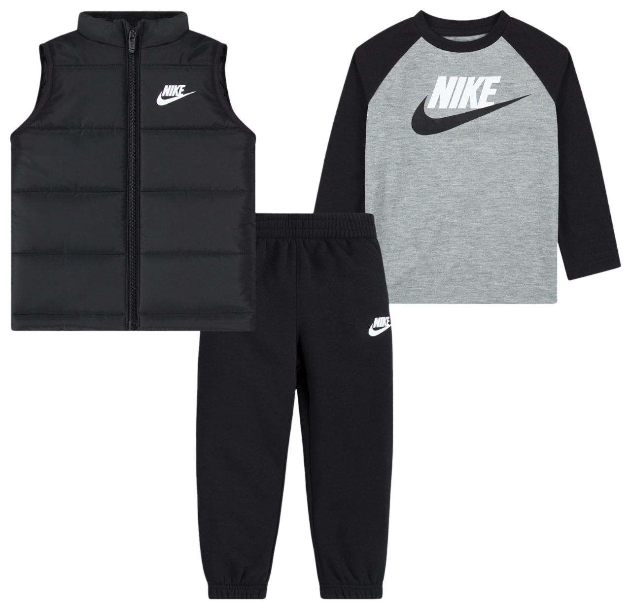 Nike NSW Solid Vest Set Image 1 of 5. Tap to open photo gallery.