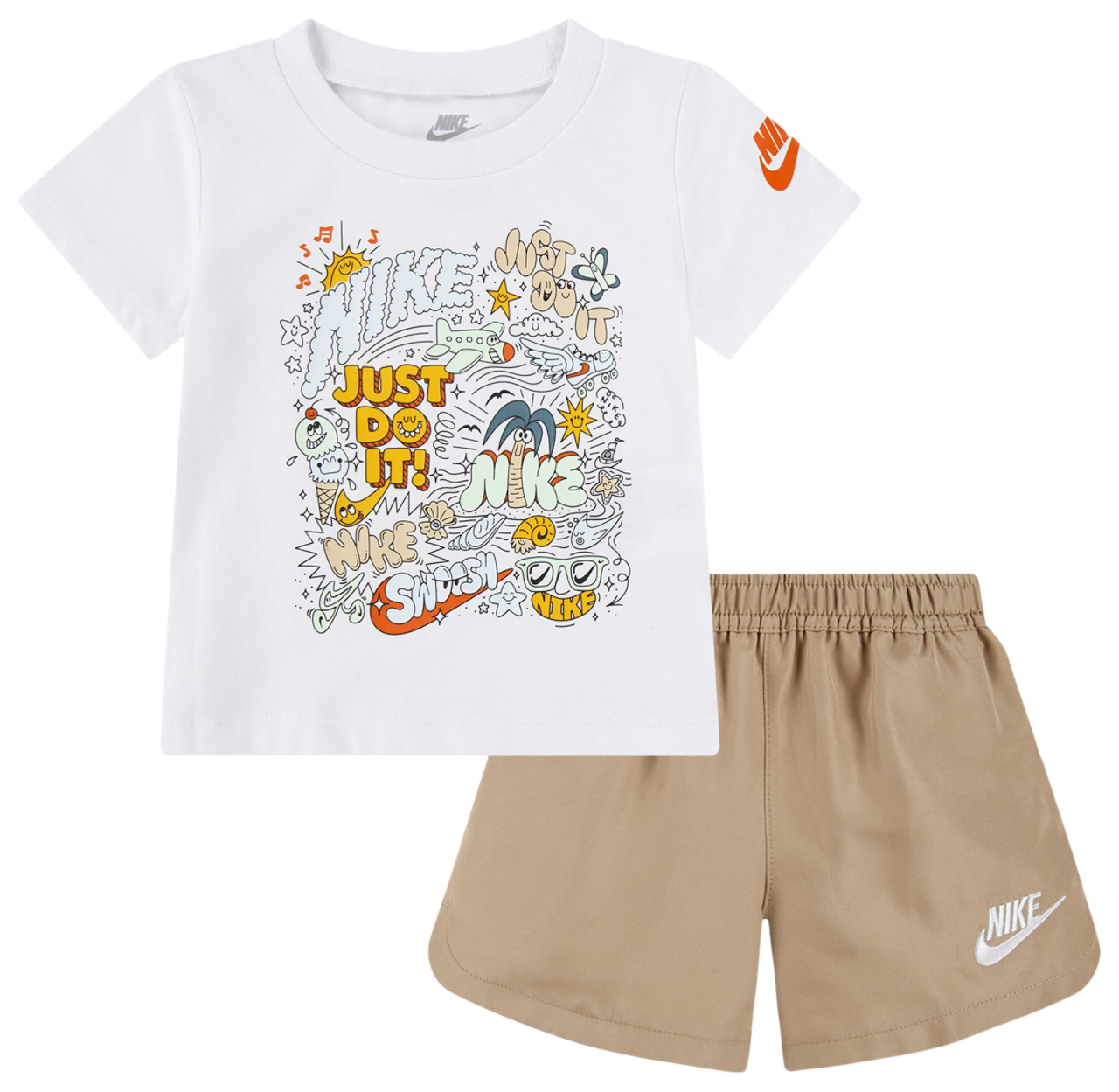Nike NSW Doodlevision Shorts Image 1 of 4. Tap to open photo gallery.