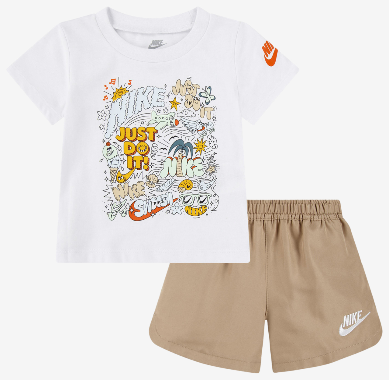 Nike NSW Doodlevision Shorts Image 1 of 4. Tap to open photo gallery.