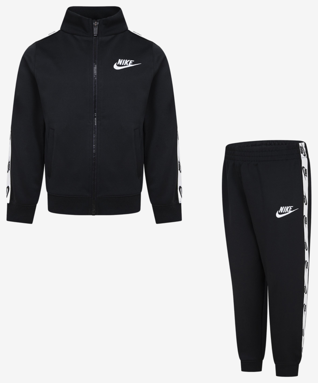 Nike Full-Zip Set With Logo Taping Image 7 of 13. Tap to open photo gallery.