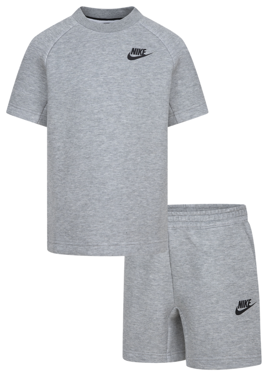 Nike Tech Fleece T-Shirt And Shorts Set - Boys' Preschool | Foot