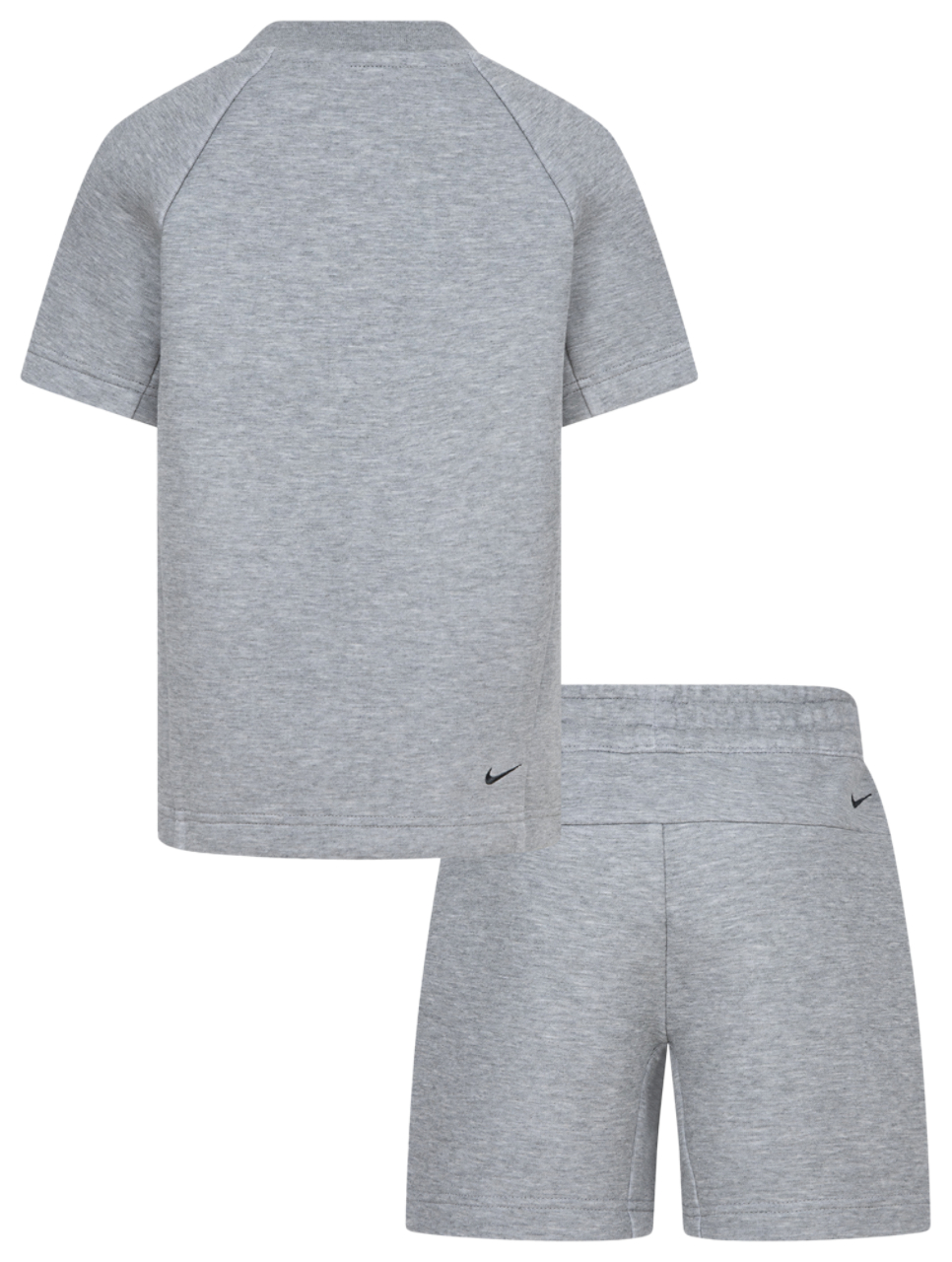 Nike Tech Fleece T-Shirt And Shorts Set Image 2 of 6. Tap to open photo gallery.