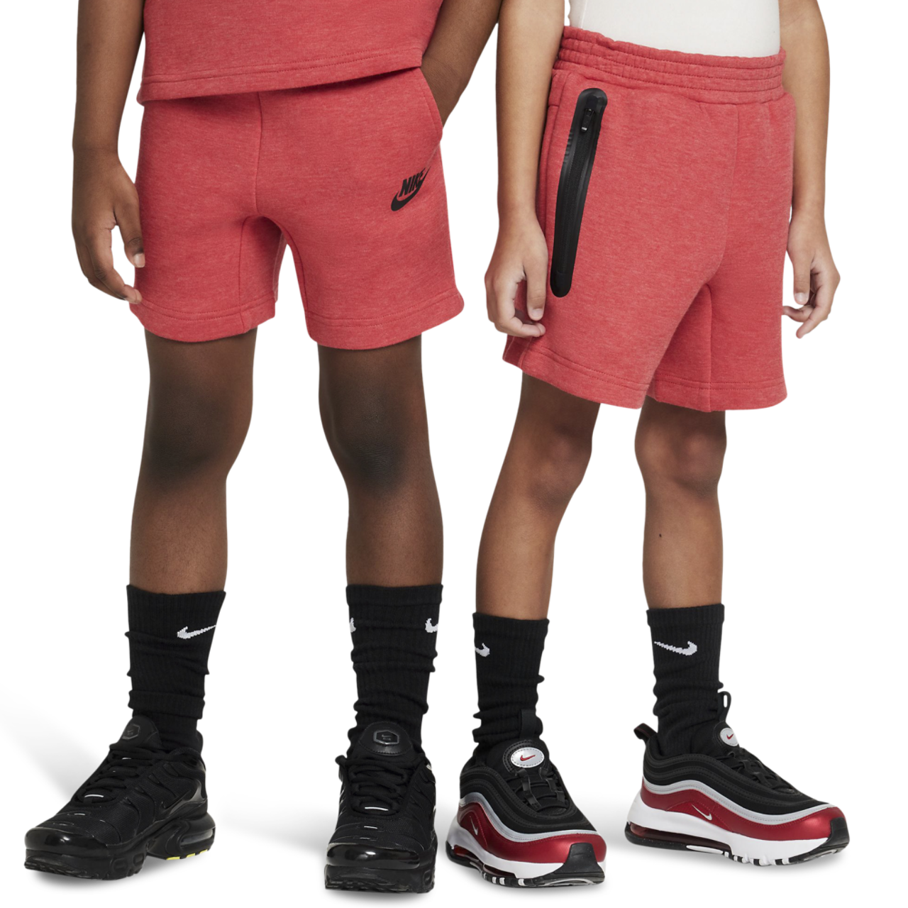 Nike Tech Fleece T-Shirt And Shorts Set - Boys' Preschool | Foot