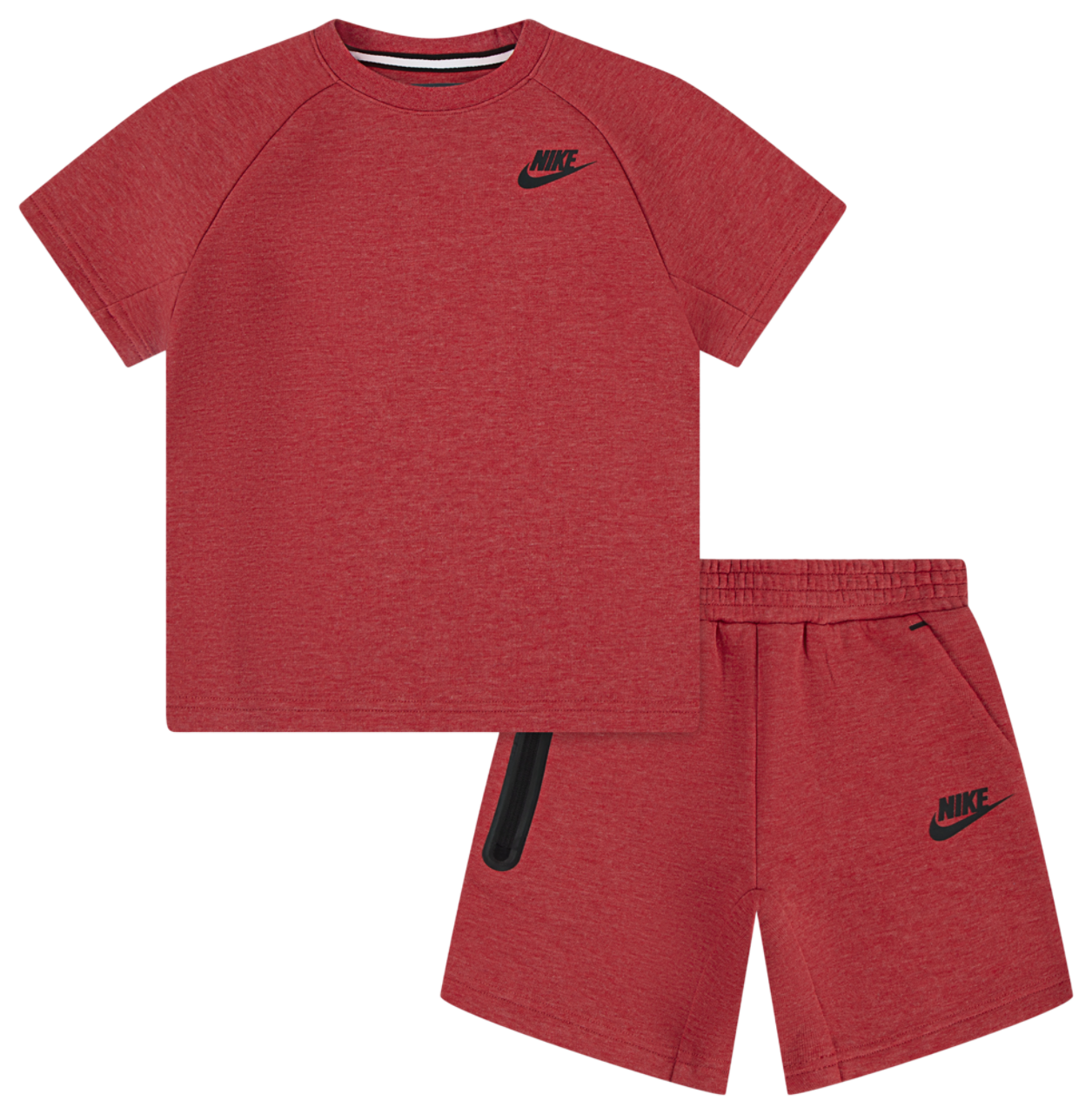Nike Tech Fleece T-Shirt And Shorts Set - Boys' Preschool | Foot