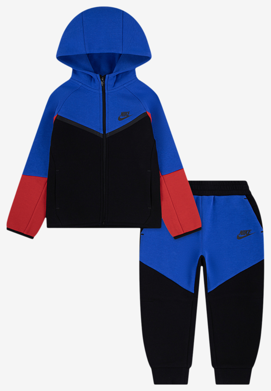 Nike Tech Fleece Full-Zip Set Image 1 of 4. Tap to open photo gallery.