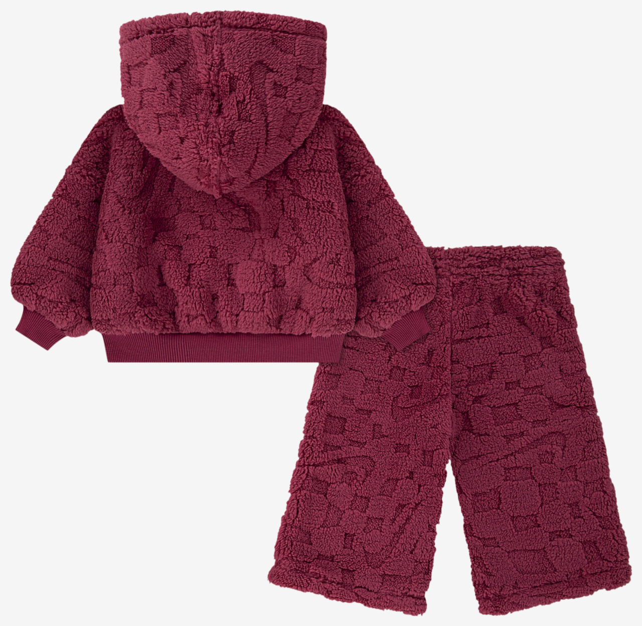 Nike Cozy Pullover Hood and Pants Set Image 2 of 4. Tap to open photo gallery.