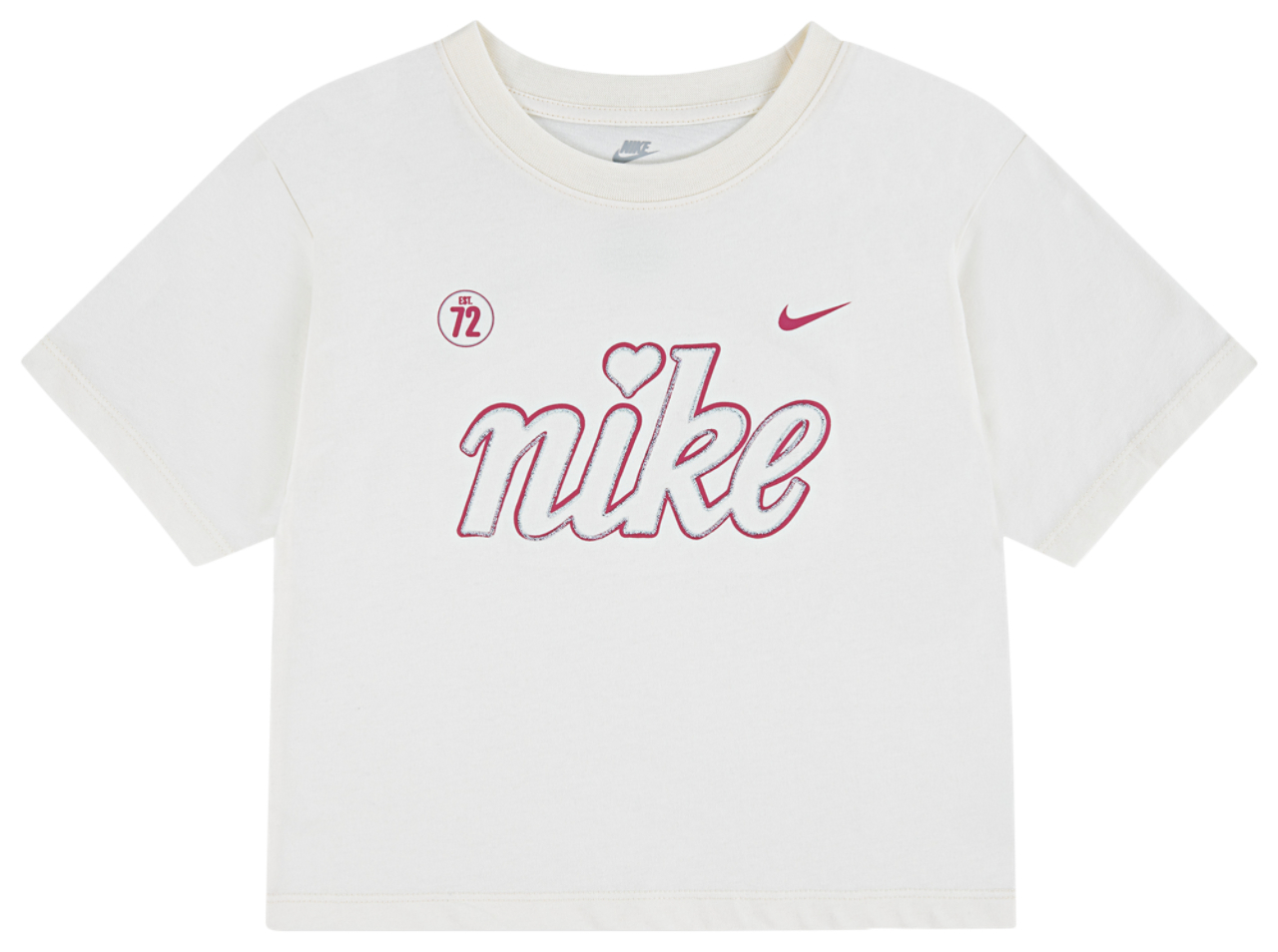 Nike Cozy Short Sleeve T-Shirt Image 1 of 3. Tap to open photo gallery.