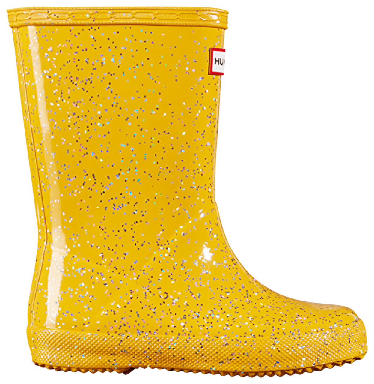 Hunter First Giant Glitter Boot Image 1 of 5. Tap to open photo gallery.