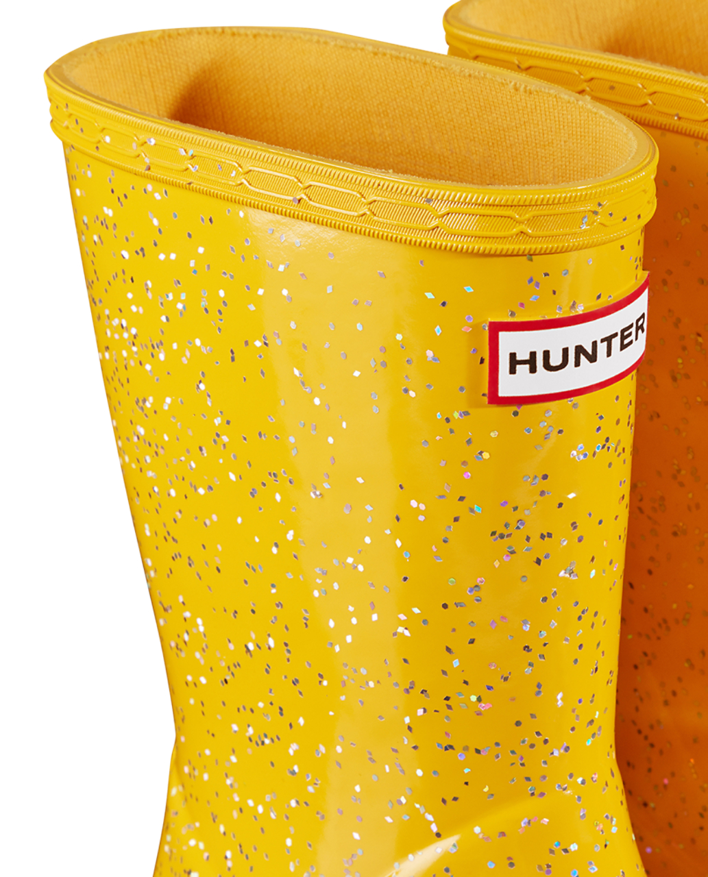 Hunter First Giant Glitter Boot Image 5 of 5. Tap to open photo gallery.