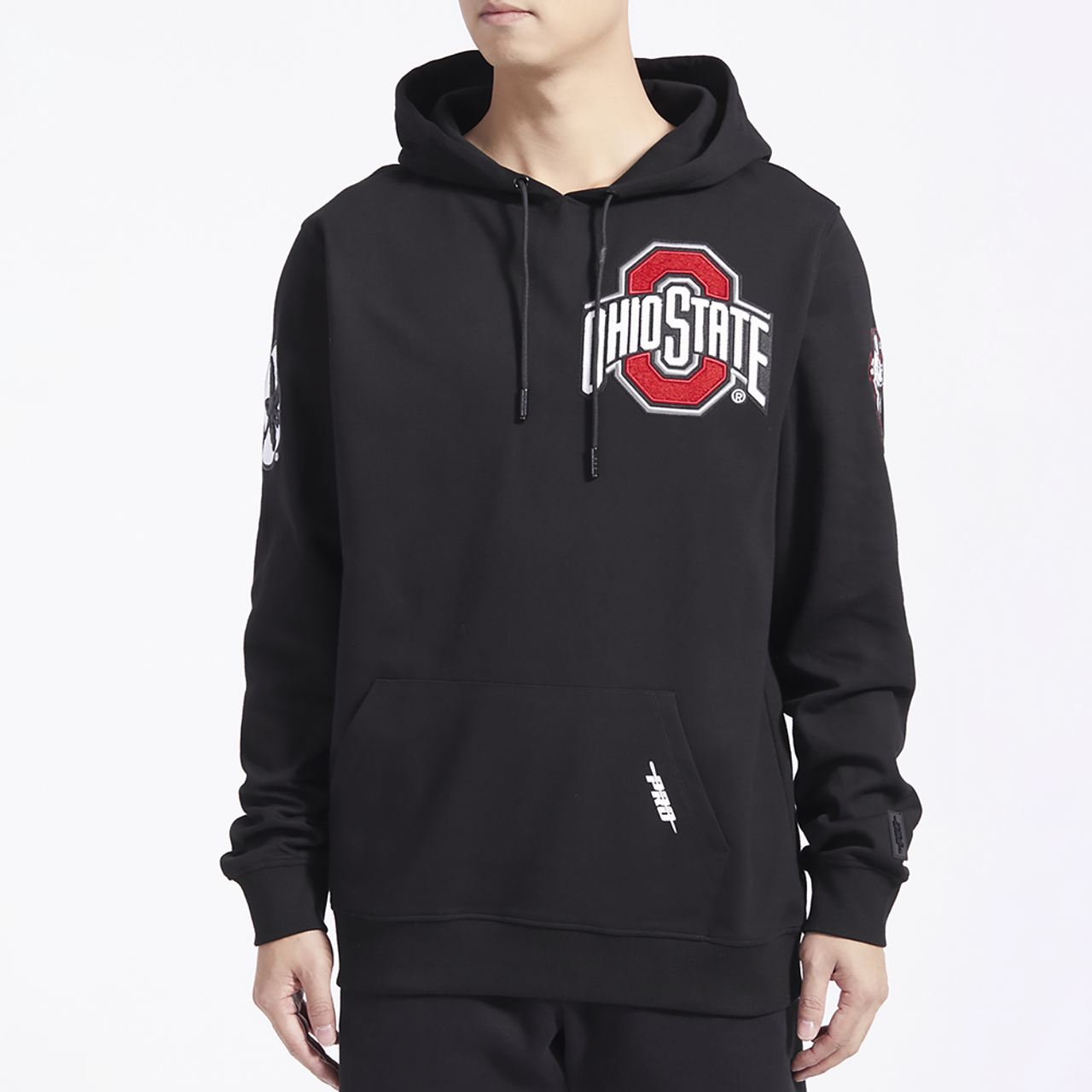 Pro Standard Ohio State Classic Pullover Hoodie Image 1 of 4. Tap to open photo gallery.