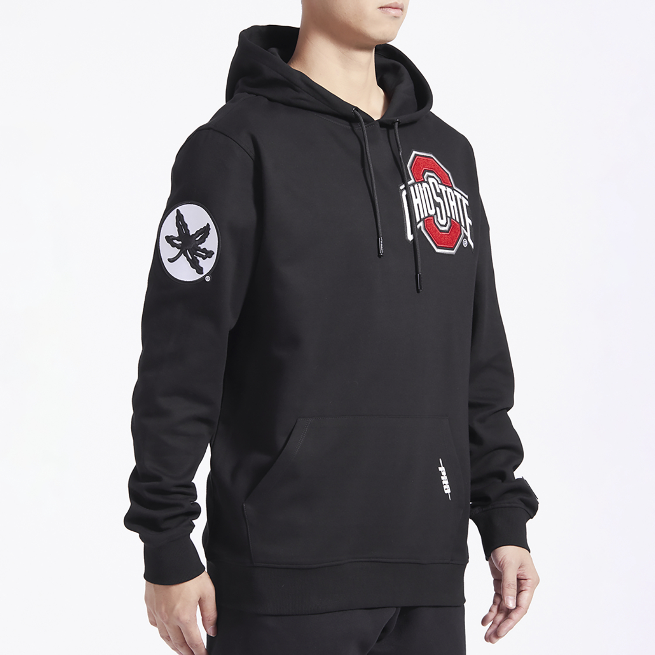 Pro Standard Ohio State Classic Pullover Hoodie Image 3 of 4. Tap to open photo gallery.