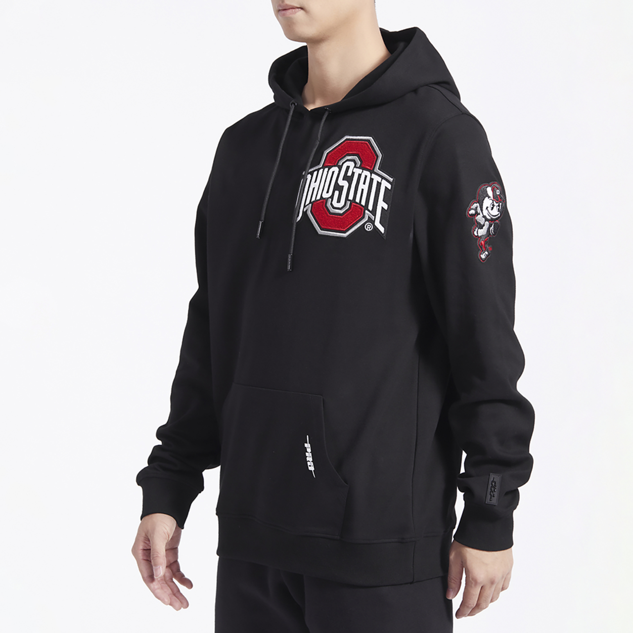 Pro Standard Ohio State Classic Pullover Hoodie Image 4 of 4. Tap to open photo gallery.