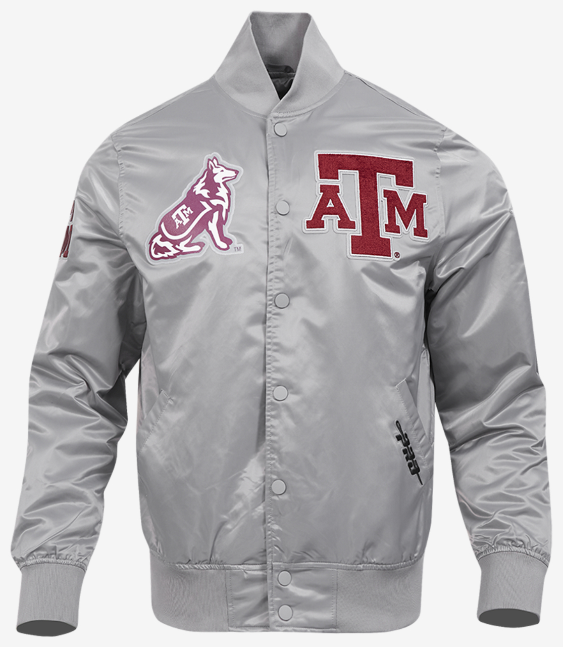 Pro Standard Texas A&M Classic Satin Jacket Image 1 of 9. Tap to open photo gallery.