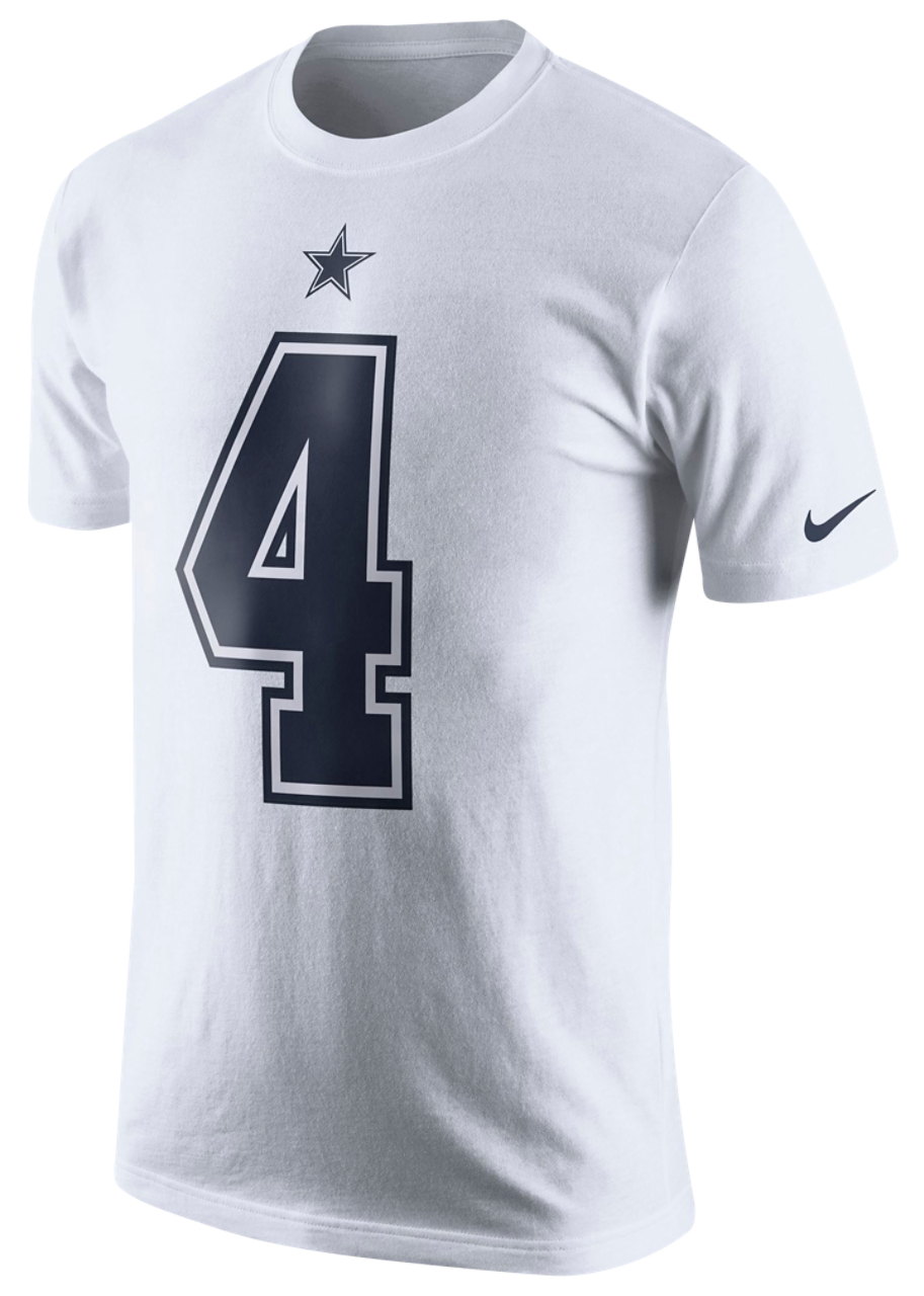 Nike Cowboys Player T-Shirt Image 2 of 2. Tap to open photo gallery.