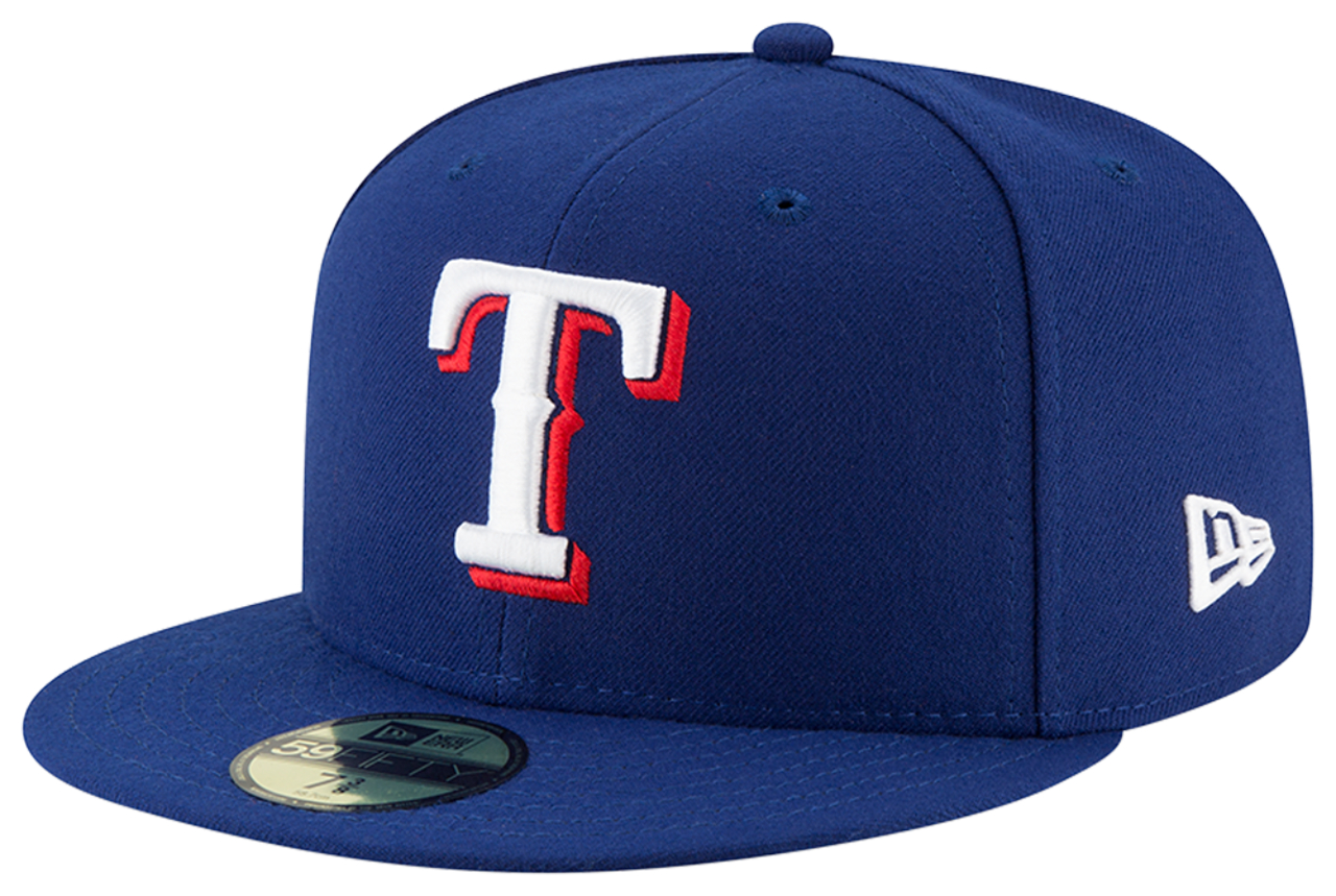New Era Rangers 59Fifty Authentic Cap Image 1 of 5. Tap to open photo gallery.