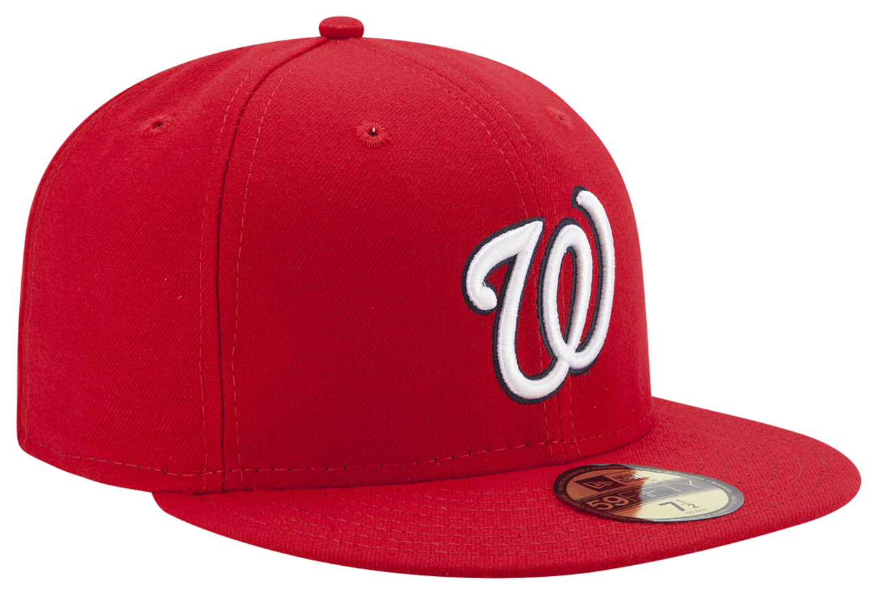 New Era Nationals 59Fifty Authentic Cap Image 3 of 5. Tap to open photo gallery.