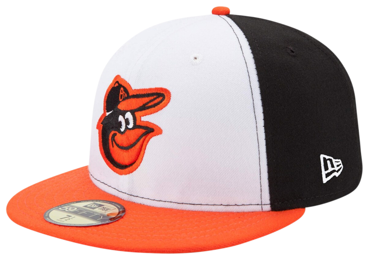 New Era Orioles 59Fifty Authentic Cap Image 1 of 8. Tap to open photo gallery.