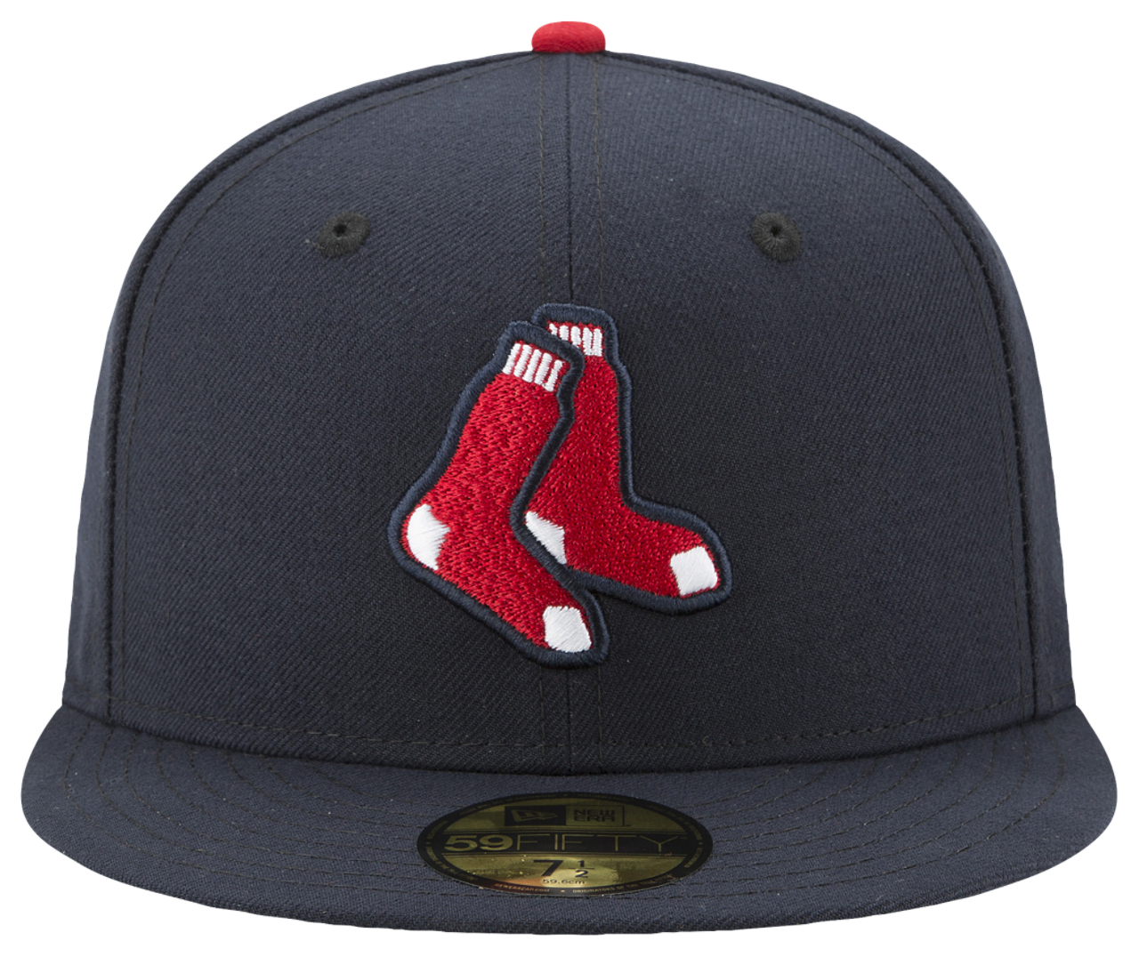 New Era Red Sox 59Fifty Authentic Cap Image 1 of 7. Tap to open photo gallery.