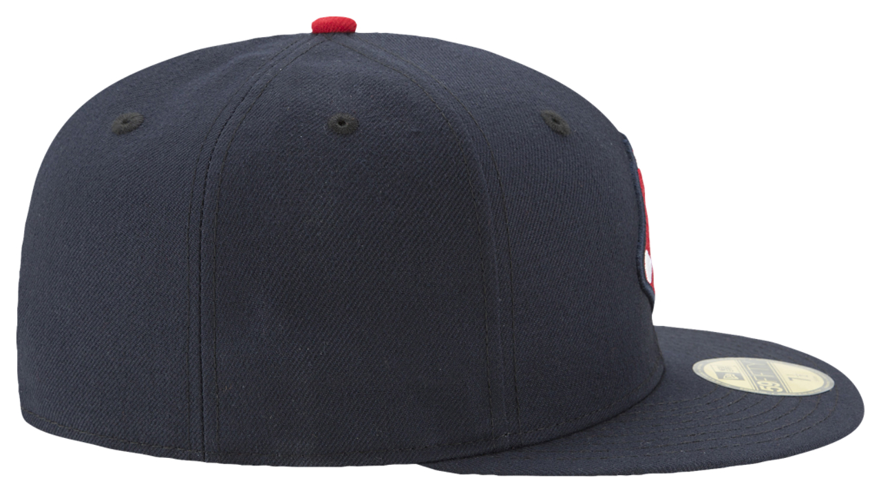 New Era Red Sox 59Fifty Authentic Cap Image 4 of 7. Tap to open photo gallery.