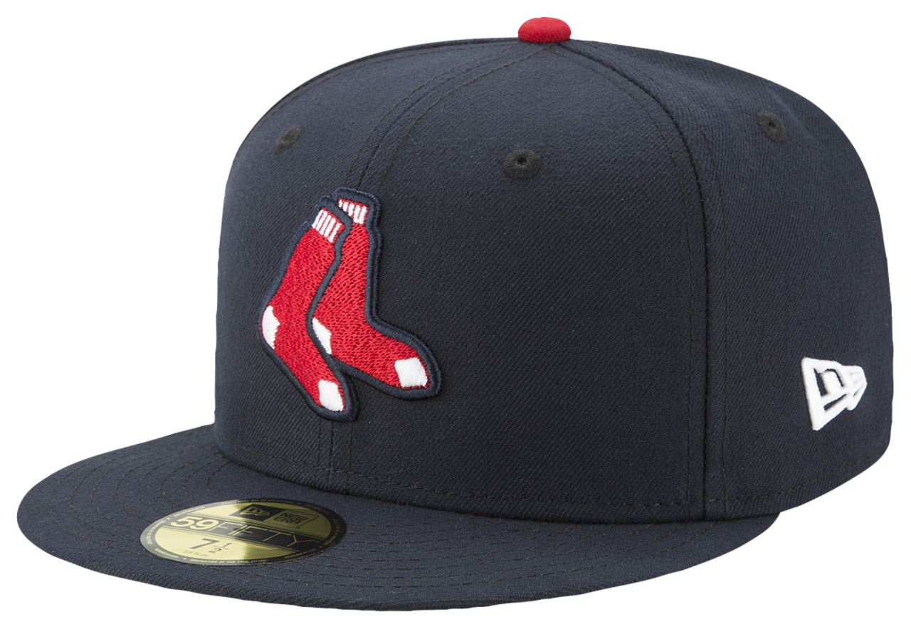 New Era Red Sox 59Fifty Authentic Cap Image 7 of 7. Tap to open photo gallery.