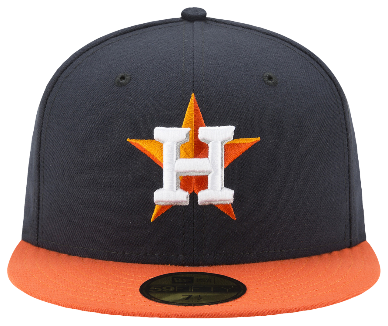 New Era Astros 59Fifty Authentic Cap Image 1 of 7. Tap to open photo gallery.