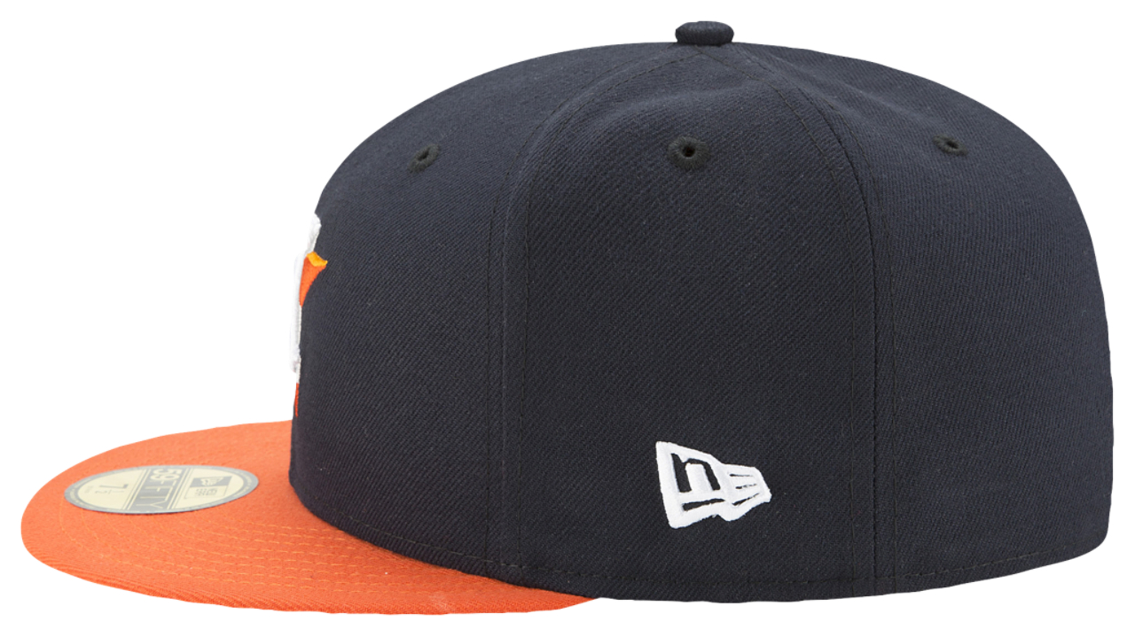 New Era Astros 59Fifty Authentic Cap Image 5 of 7. Tap to open photo gallery.