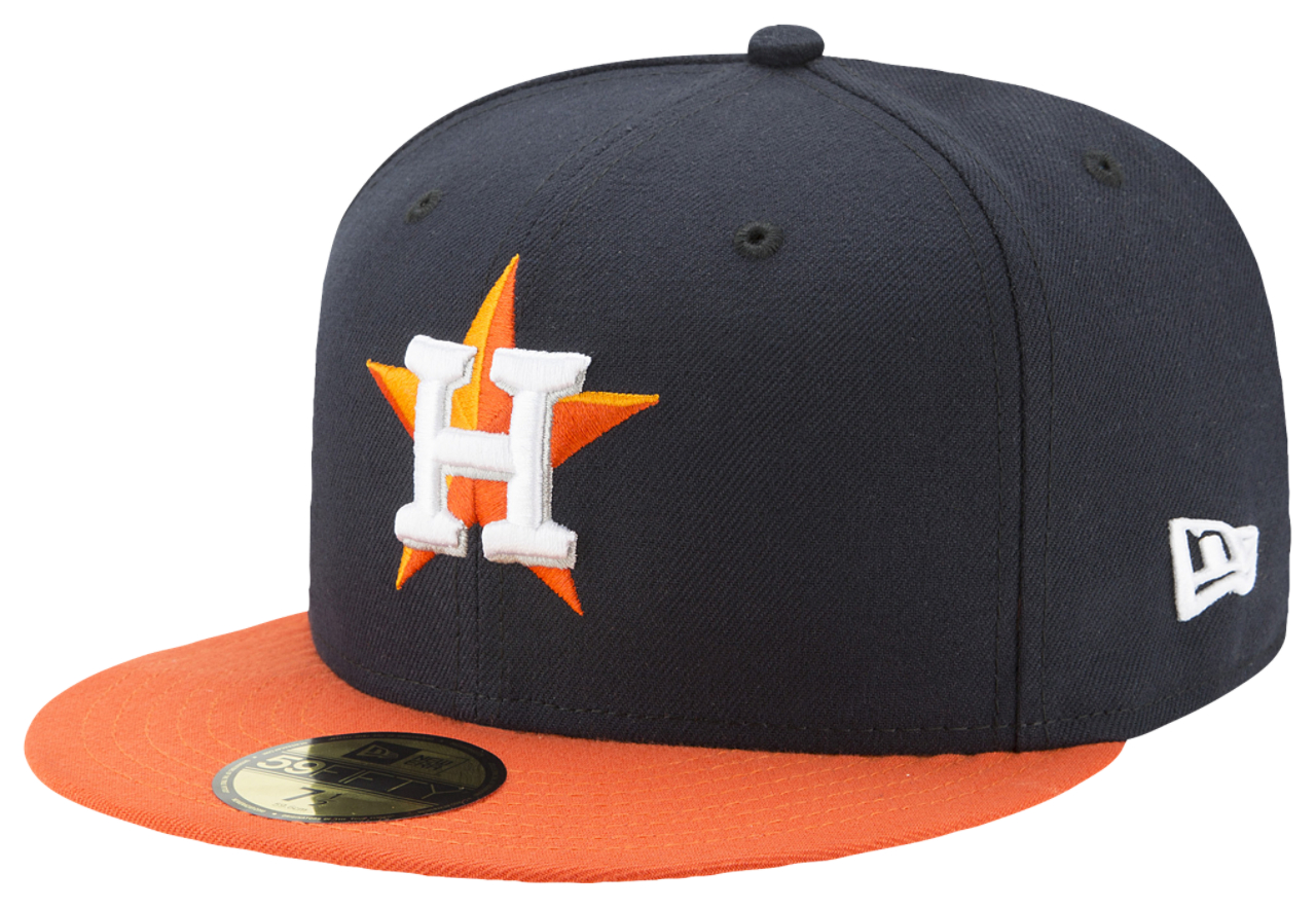 New Era Astros 59Fifty Authentic Cap Image 7 of 7. Tap to open photo gallery.