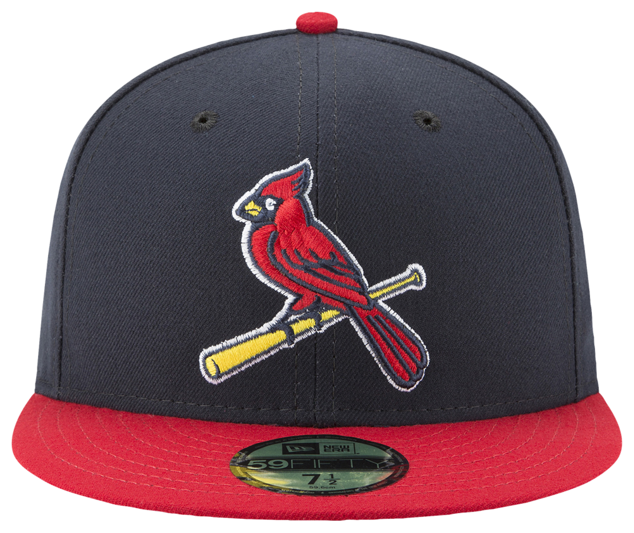 New Era Cardinals 59Fifty Authentic Cap Image 2 of 7. Tap to open photo gallery.