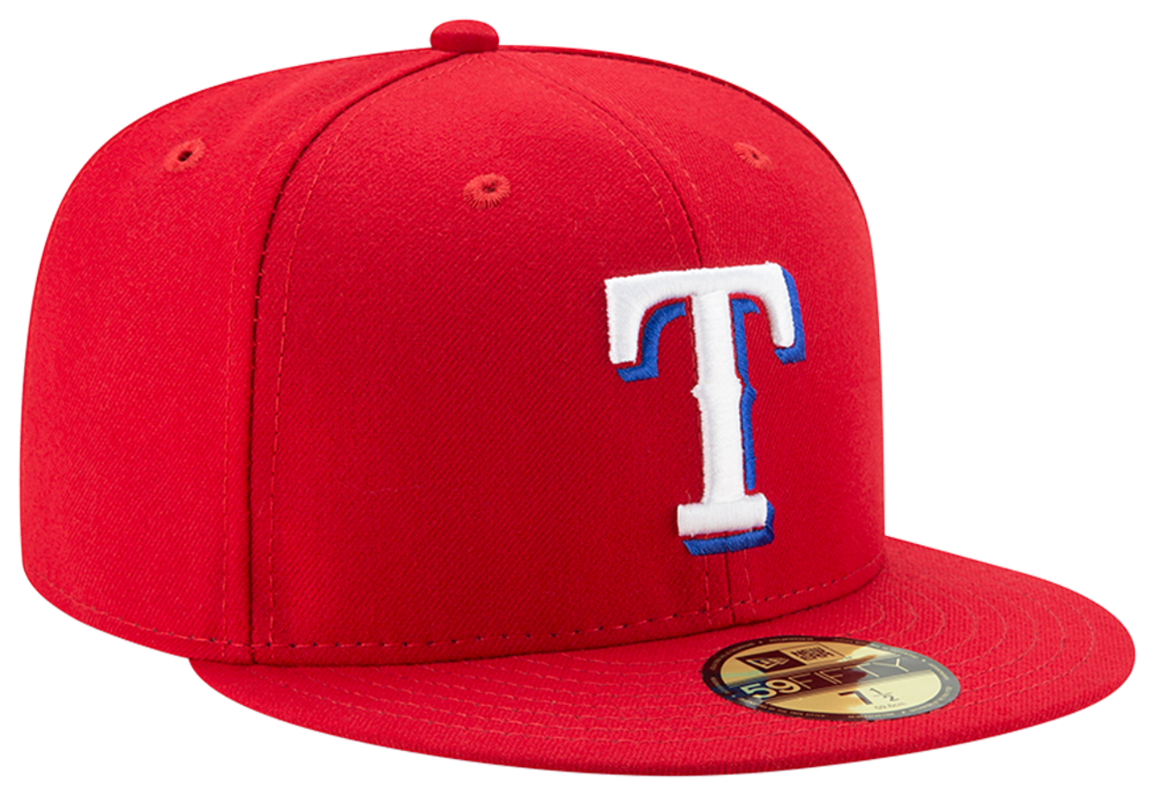 New Era Rangers 59Fifty Authentic Cap Image 4 of 7. Tap to open photo gallery.