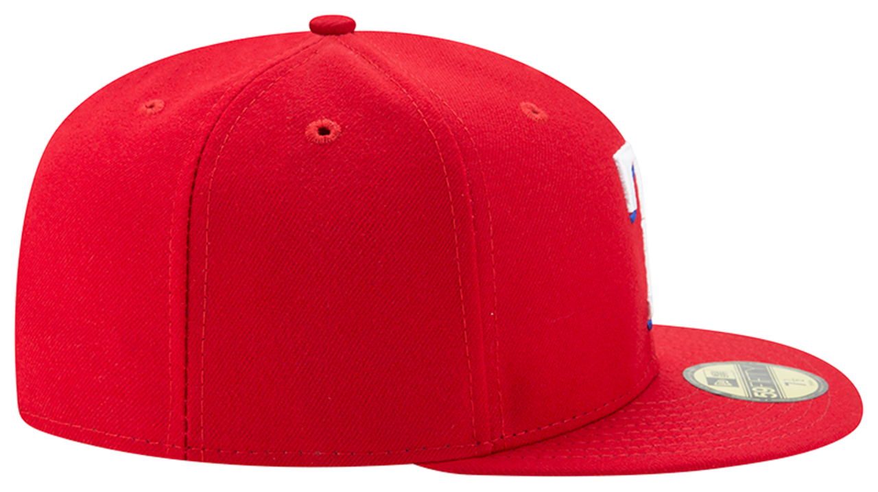 New Era Rangers 59Fifty Authentic Cap Image 5 of 7. Tap to open photo gallery.