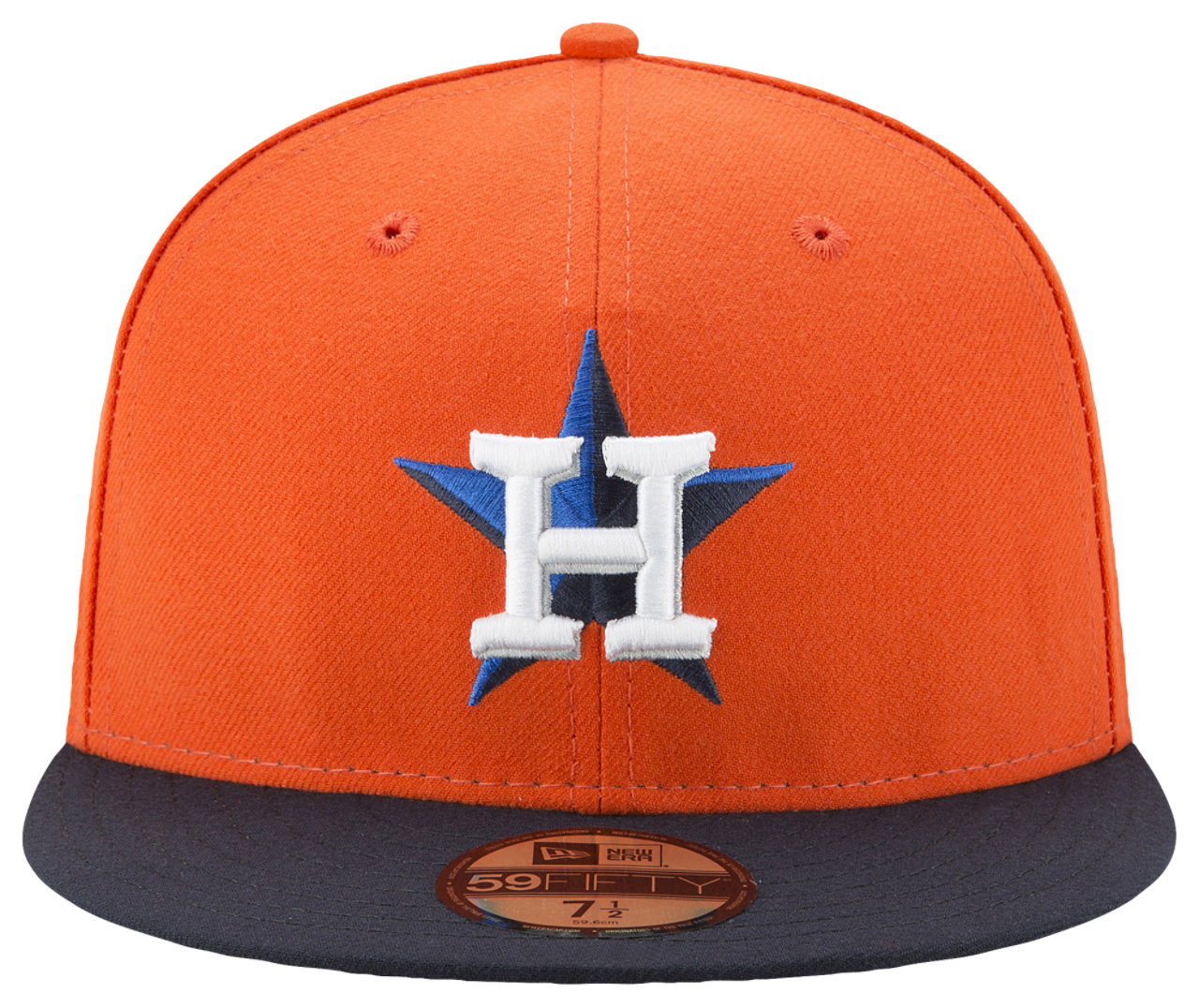 New Era Astros 59Fifty Authentic Cap Image 1 of 6. Tap to open photo gallery.