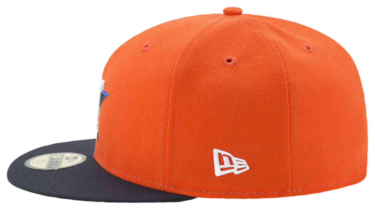 New Era Astros 59Fifty Authentic Cap Image 4 of 6. Tap to open photo gallery.