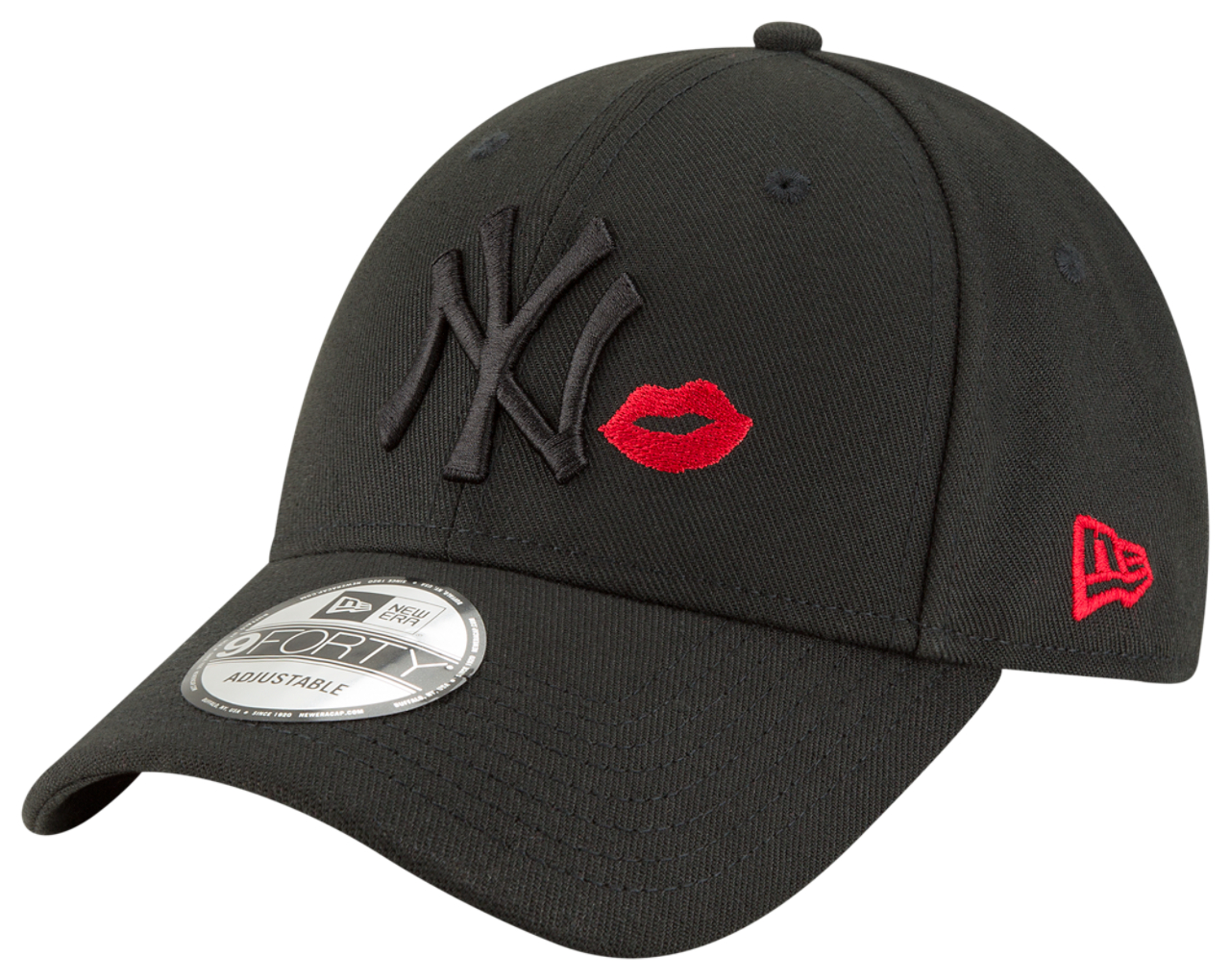 New Era Yankees Lips Adjustable Cap Image 1 of 6. Tap to open photo gallery.