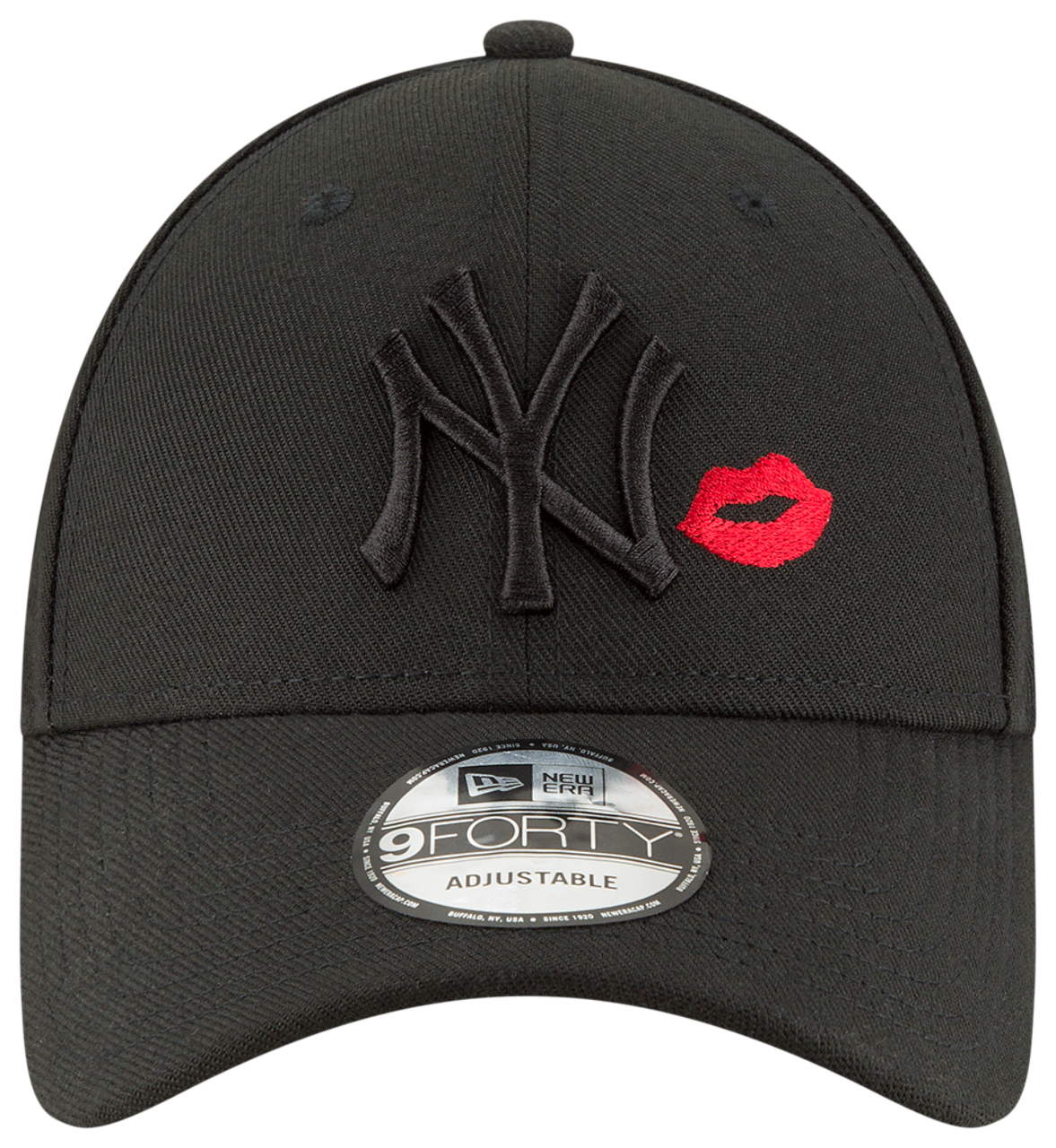 New Era Yankees Lips Adjustable Cap Image 2 of 6. Tap to open photo gallery.