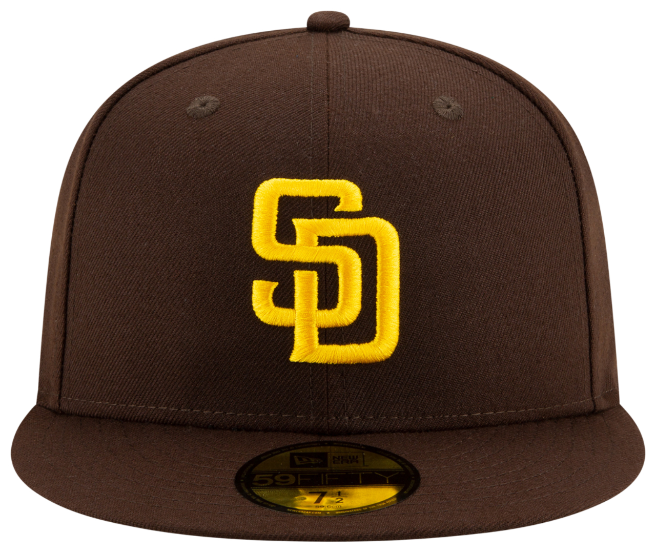 New Era Padres 59Fifty Authentic Cap Image 3 of 7. Tap to open photo gallery.
