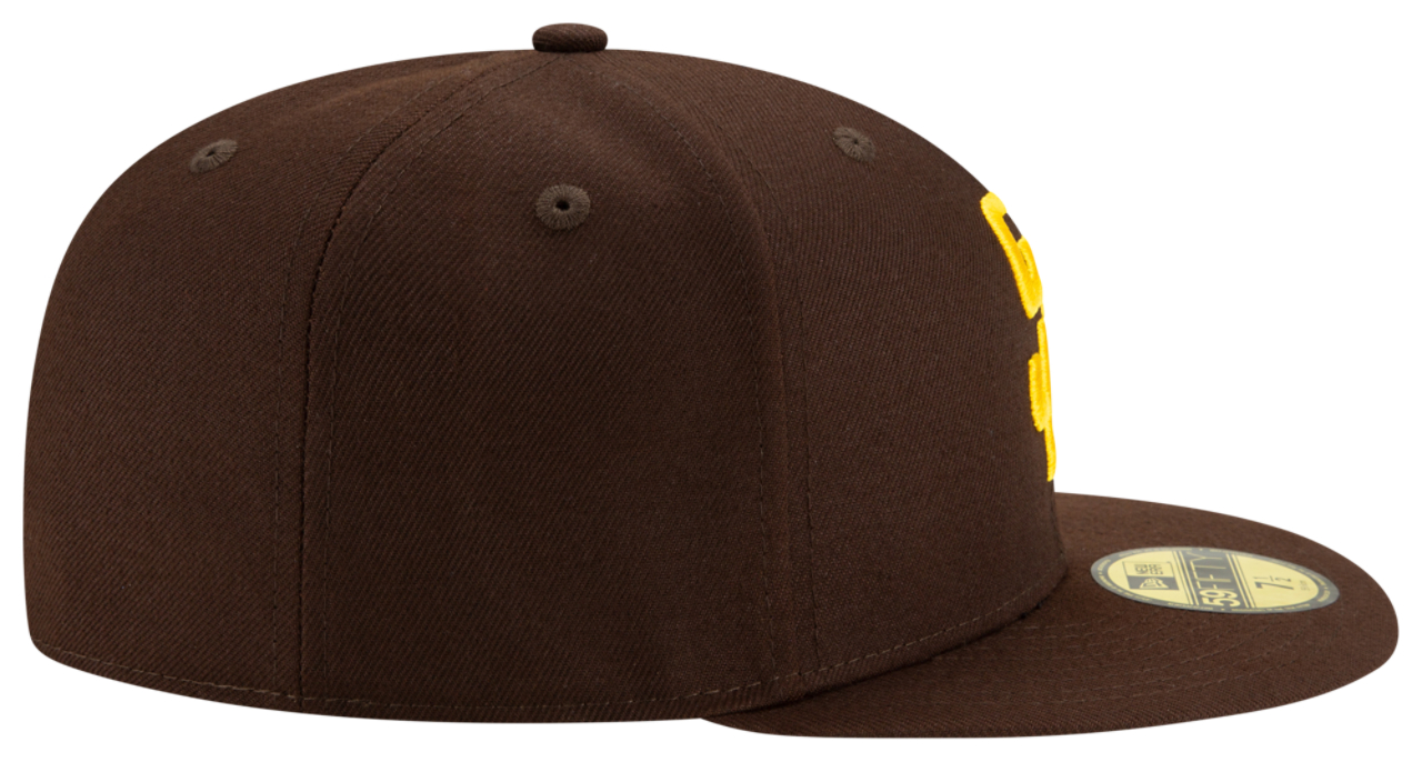 New Era Padres 59Fifty Authentic Cap Image 5 of 7. Tap to open photo gallery.