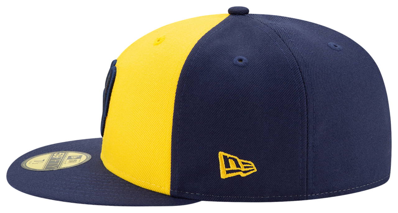 New Era Brewers 59Fifty Authentic Cap Image 6 of 7. Tap to open photo gallery.