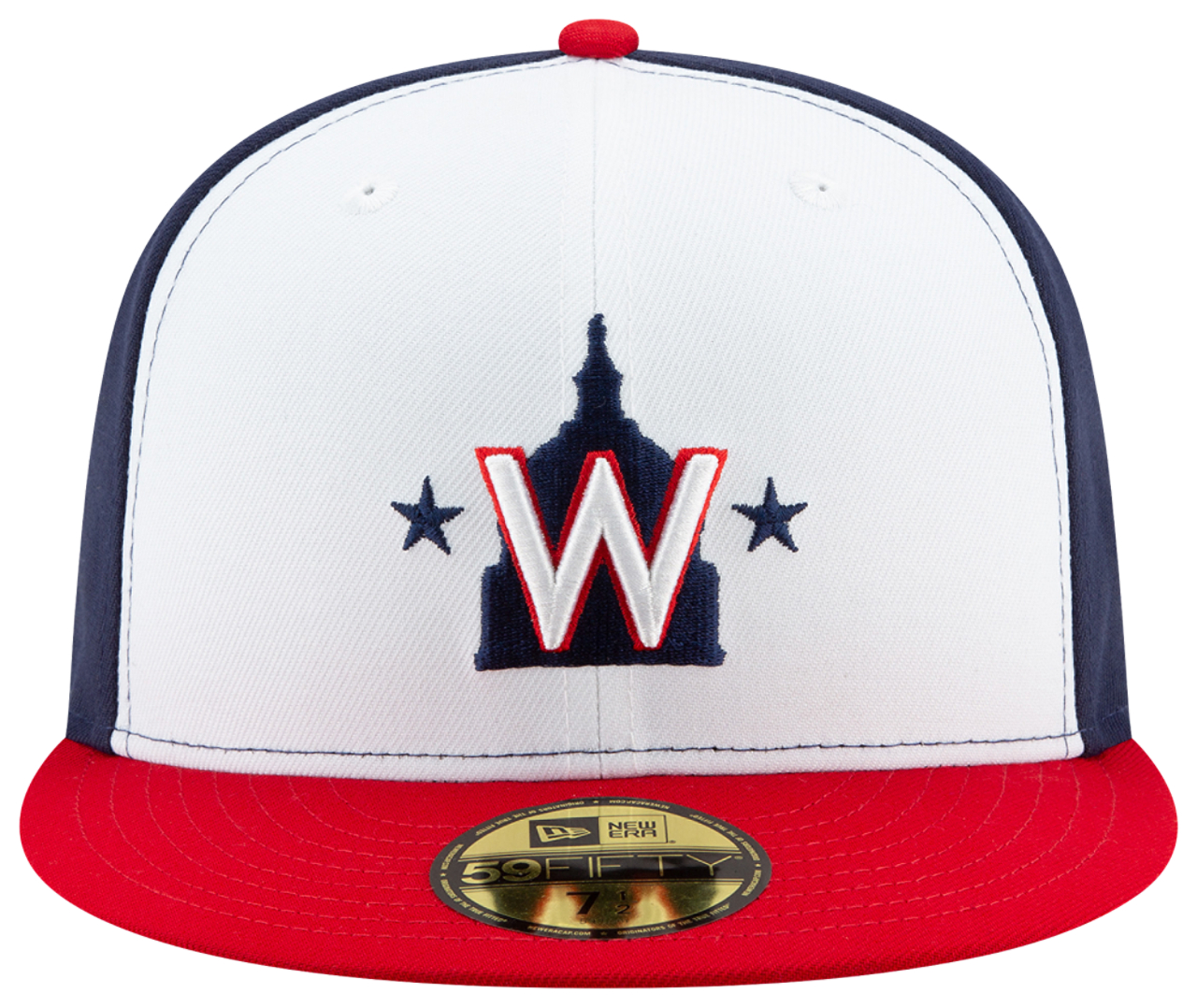 New Era Nationals 59Fifty Authentic Cap Image 3 of 7. Tap to open photo gallery.