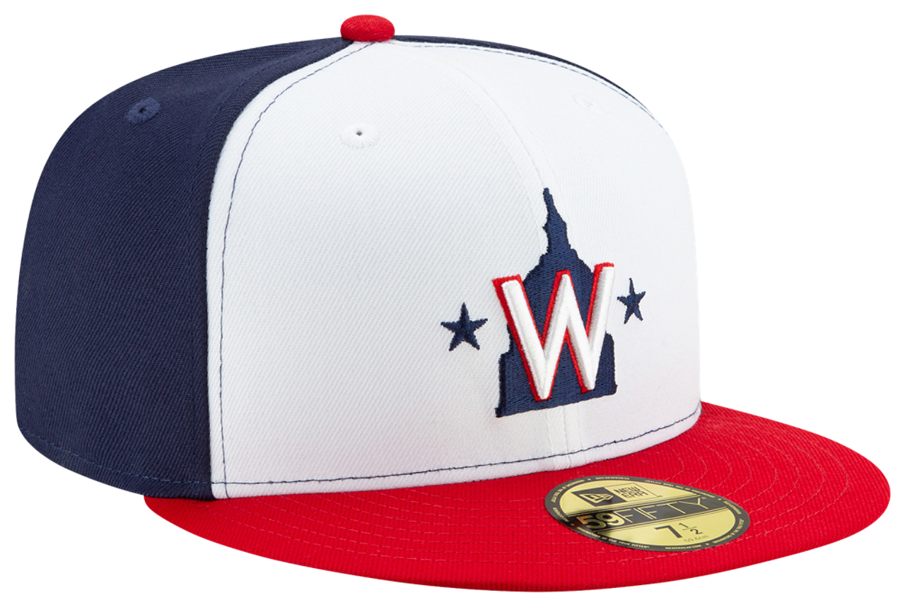 New Era Nationals 59Fifty Authentic Cap Image 4 of 7. Tap to open photo gallery.