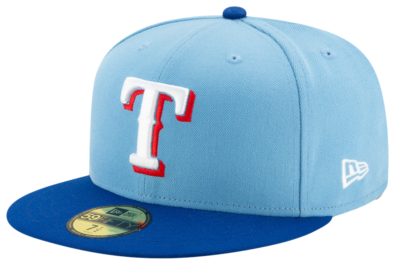 New Era Rangers 59Fifty Authentic Cap Image 1 of 7. Tap to open photo gallery.