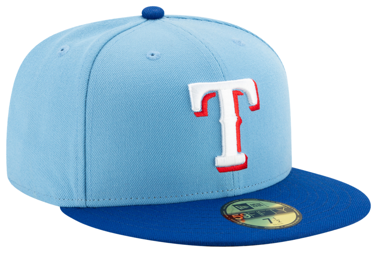 New Era Rangers 59Fifty Authentic Cap Image 4 of 7. Tap to open photo gallery.