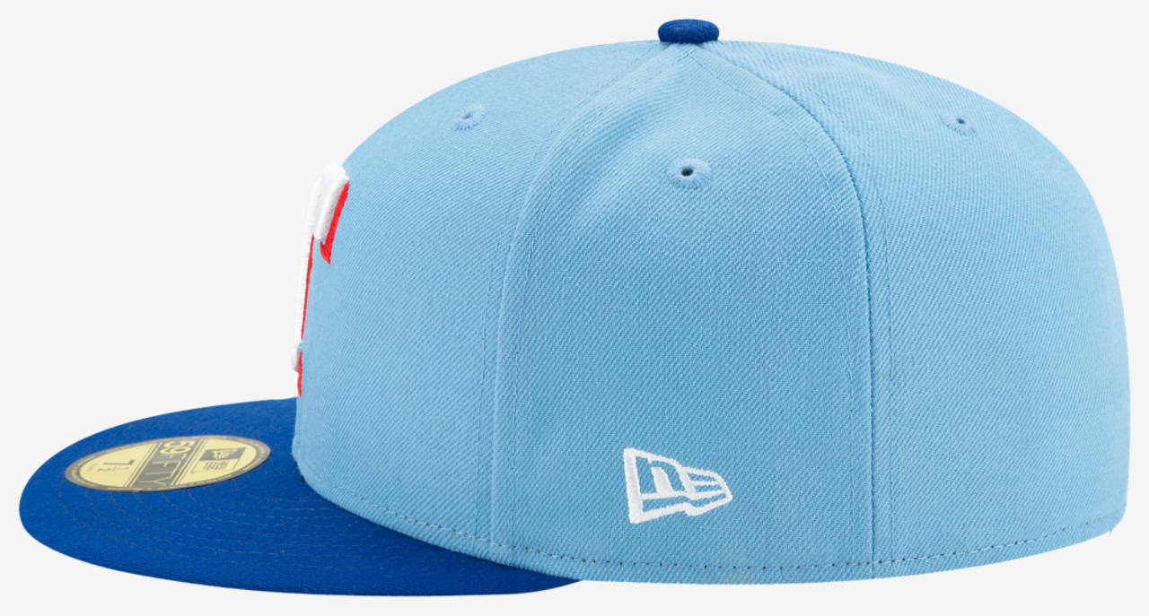 New Era Rangers 59Fifty Authentic Cap Image 6 of 7. Tap to open photo gallery.